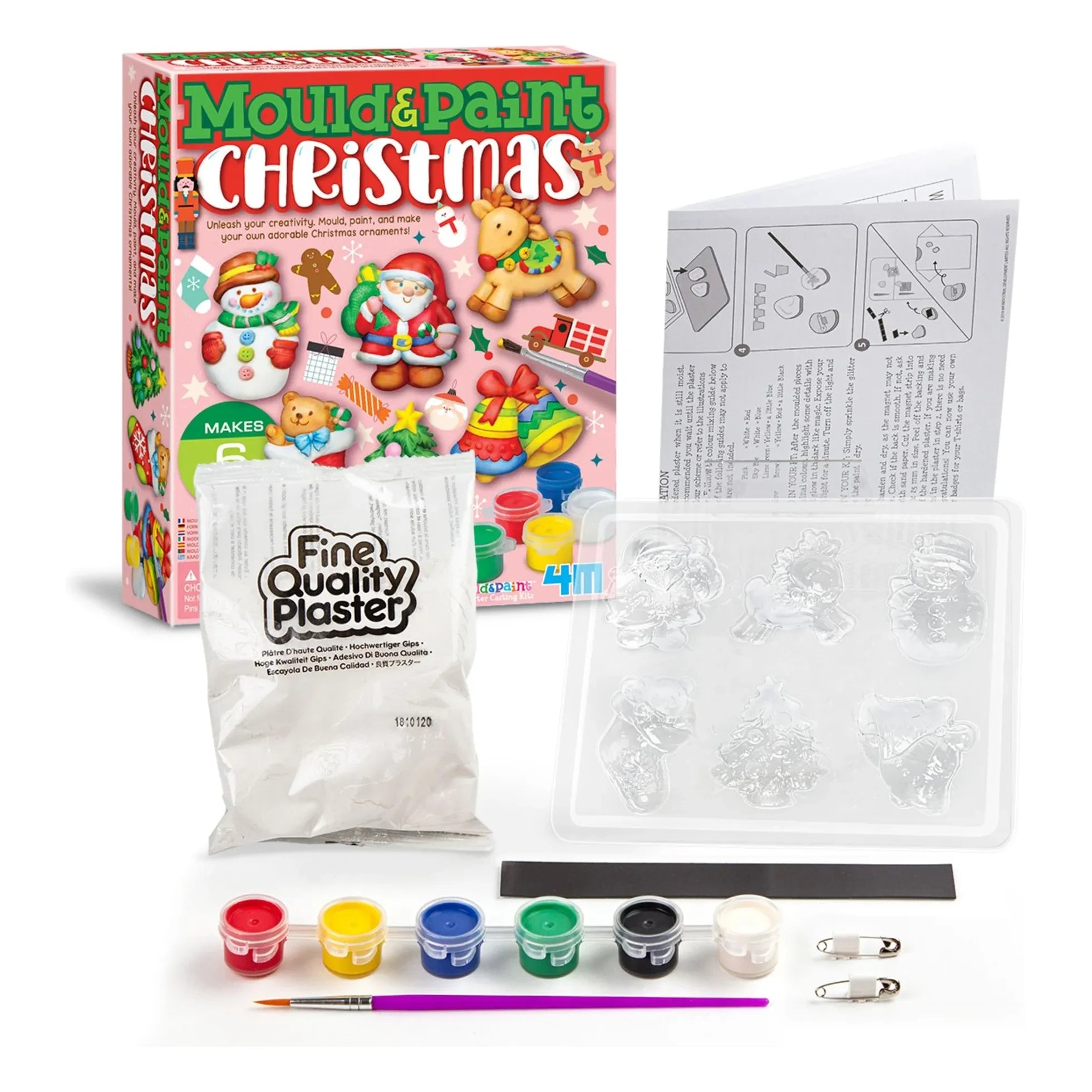4M - Kit de moldes - Navidad