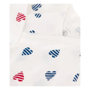 Petit Bateau - Pijama de algodón orgánico Baye | Crudo