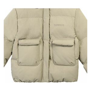 Donsje - Bearnt dolgulu ceket | Taupe brown