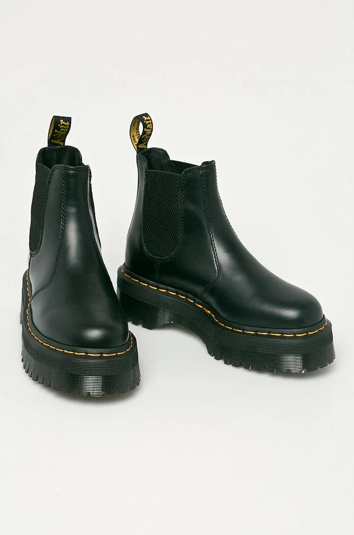 Dr. Martens - Botín Chelsea de piel 2976 Quad