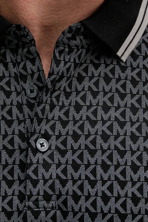 Polo de Algodón con Cuello Michael Kors