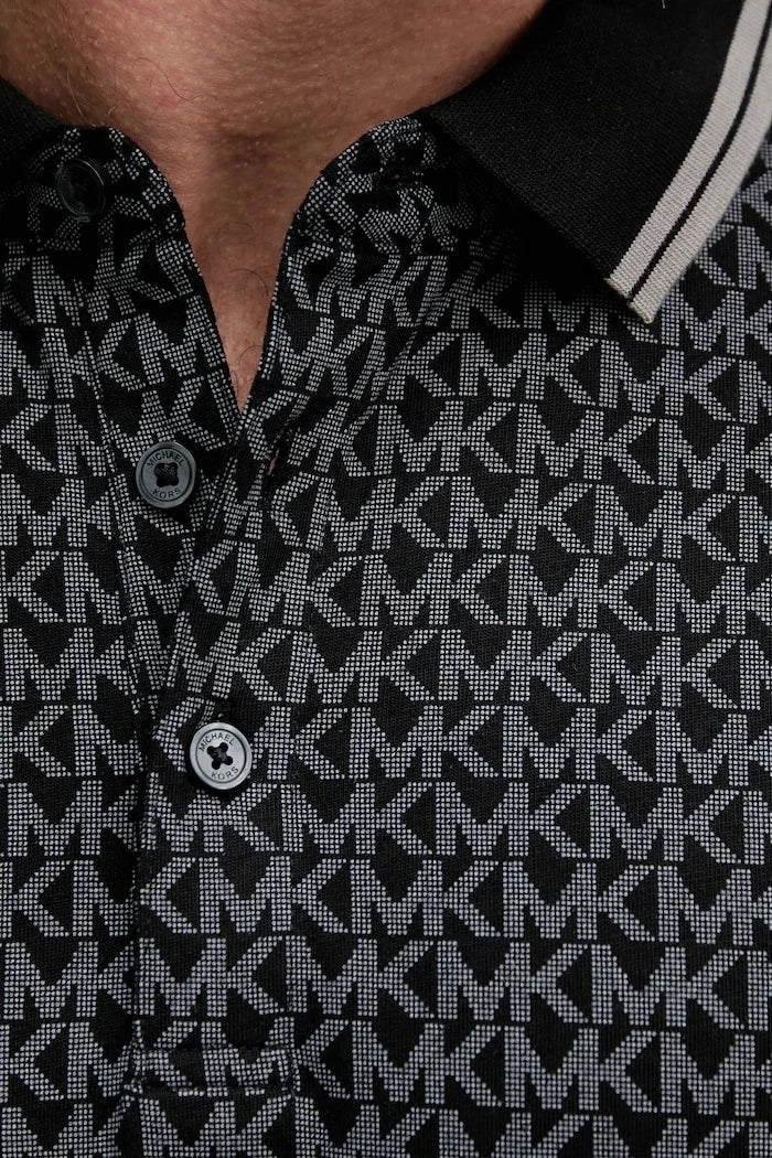 Polo de Algodón con Cuello Michael Kors
