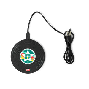 Legami - Cargador Inalámbrico de Vinilo para Teléfonos Inteligentes - Súper Rápido