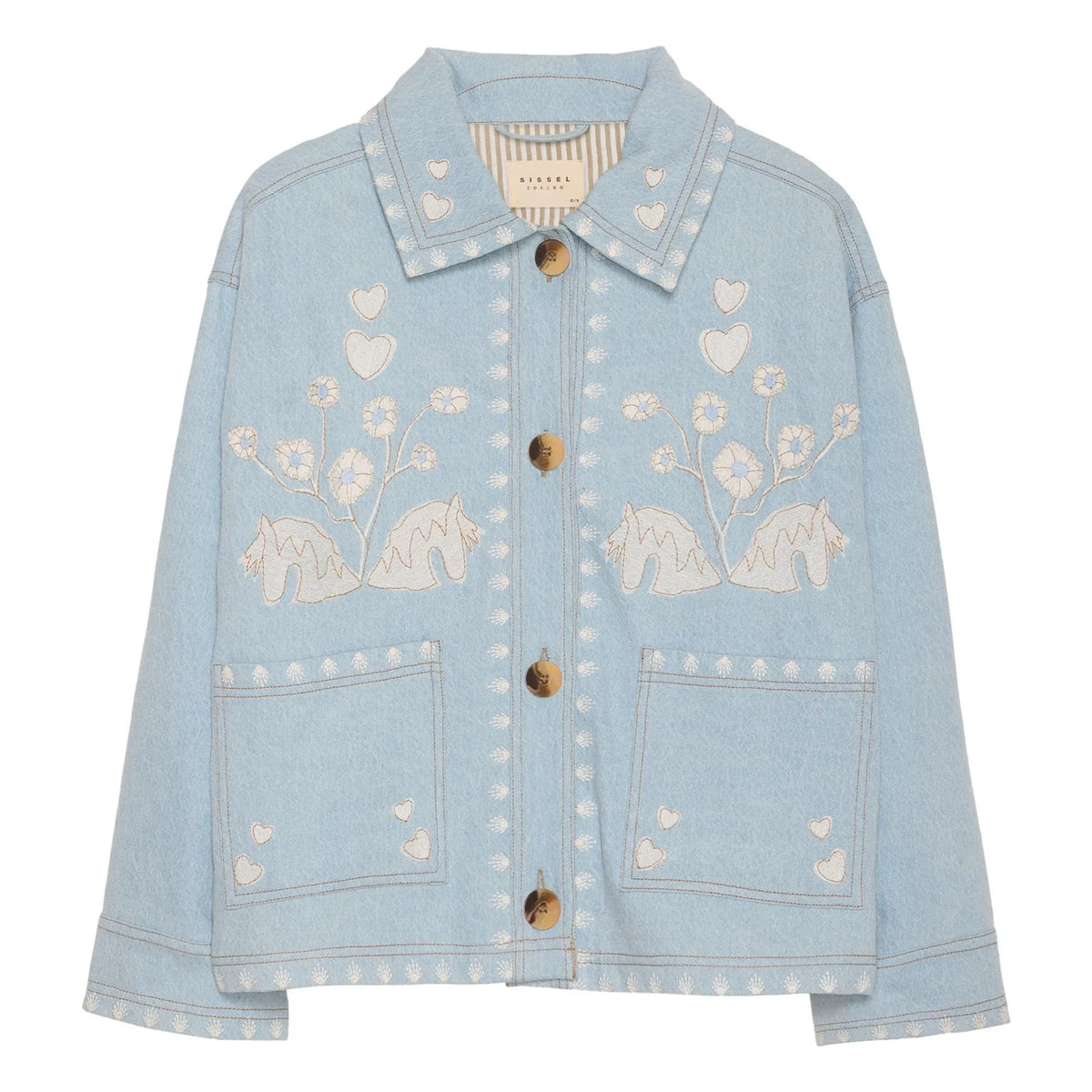SISSEL EDELBO - Chaqueta vaquera Christer | Azul