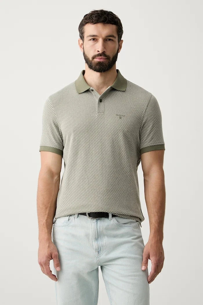 Polo de algodón Barbour Copgrove para hombre