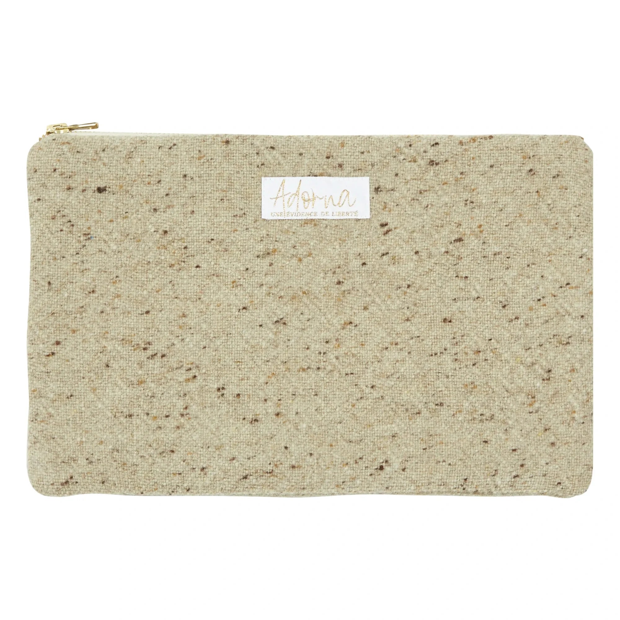 Adorna - Bolsa de lana y lino | Beige Heather