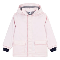 Petit Bateau - Gabardina icónica de fibra reciclada | Rosa claro
