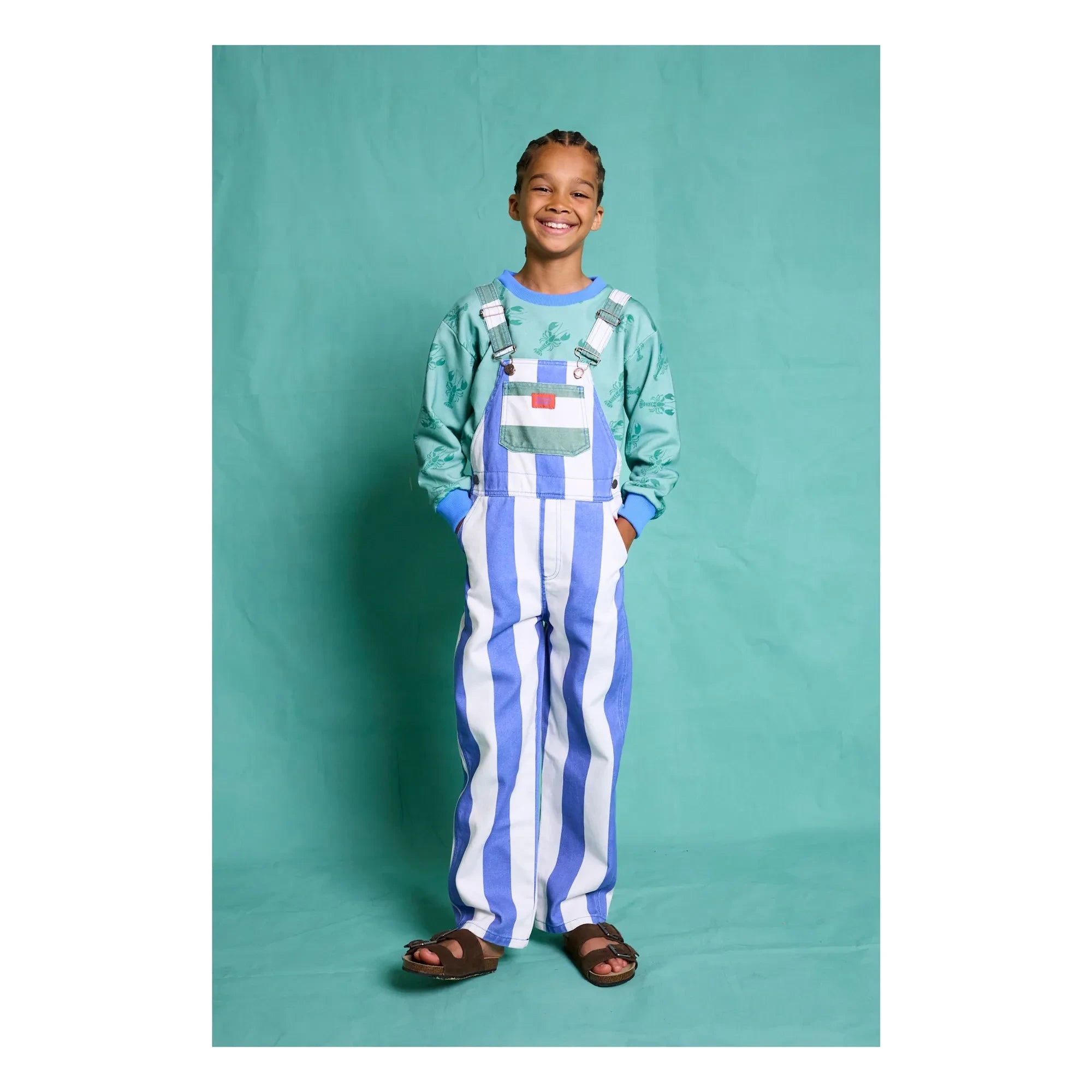 Favorite People - Mono Capri de rayas | Azul