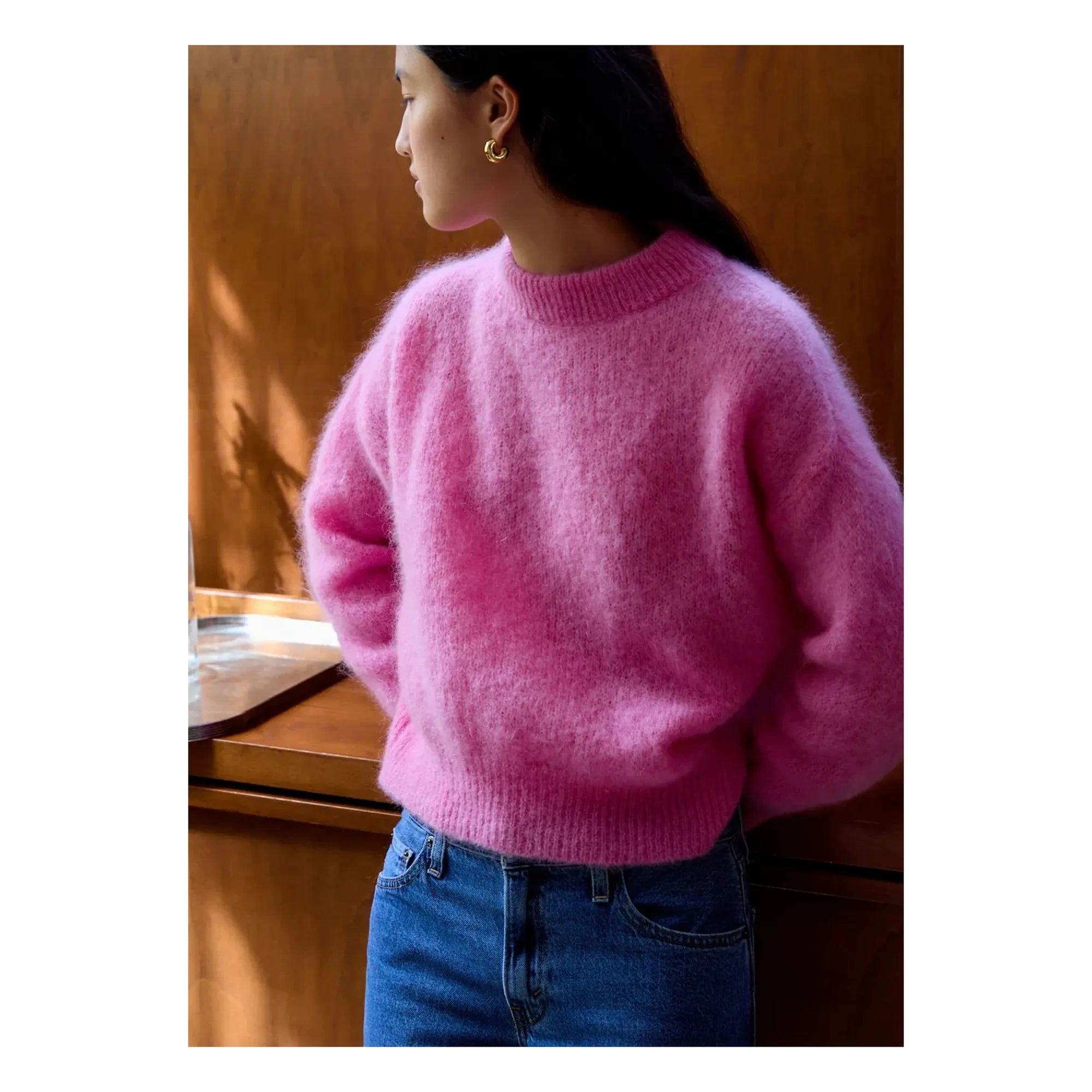 Surprise Paris - Jersey Jane Super Kid Mohair | Rosa