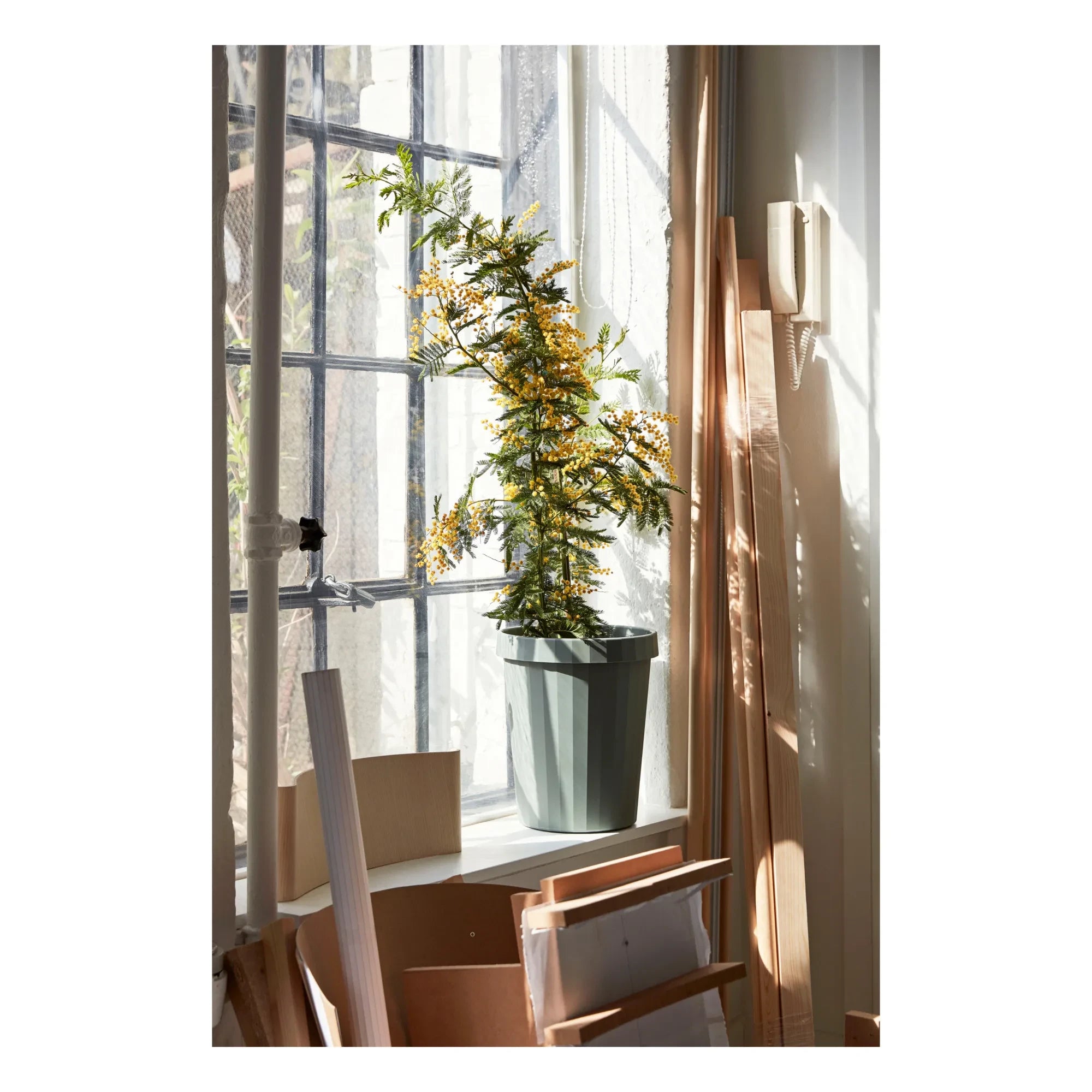 Hay - Cubo de Basura Shade | Verde almendra
