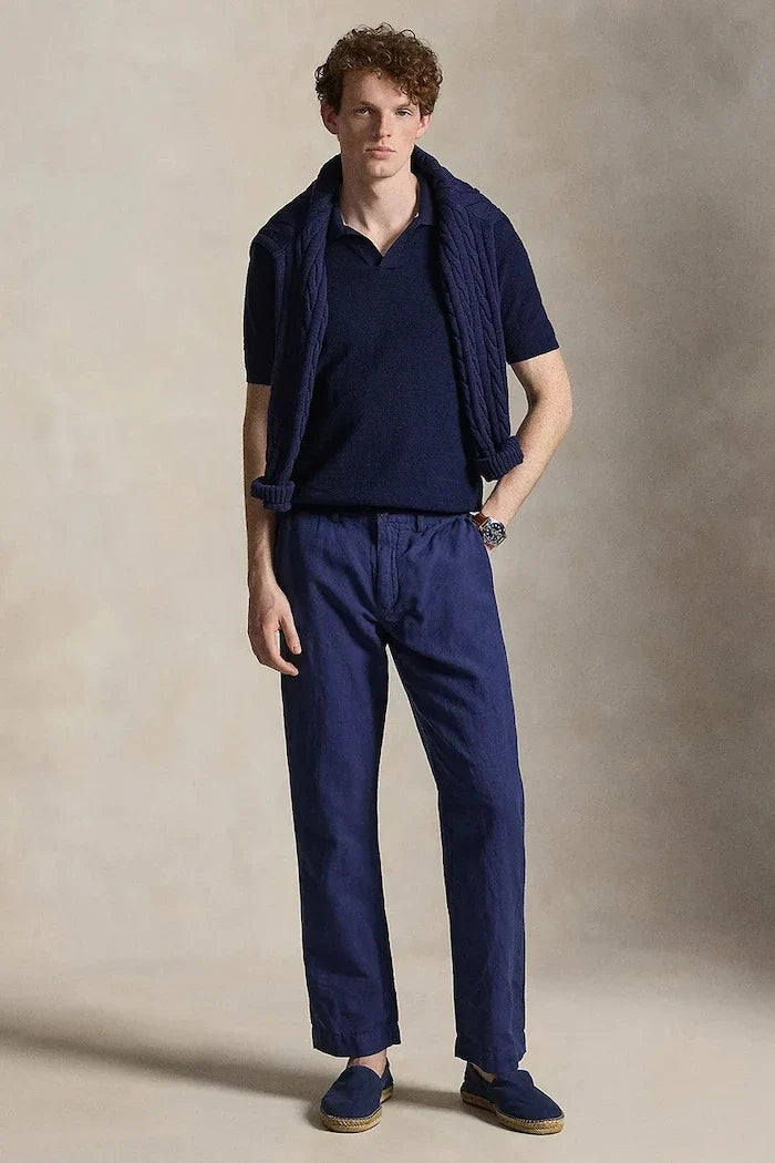 Pantalones de lino de hombre Polo Ralph Lauren