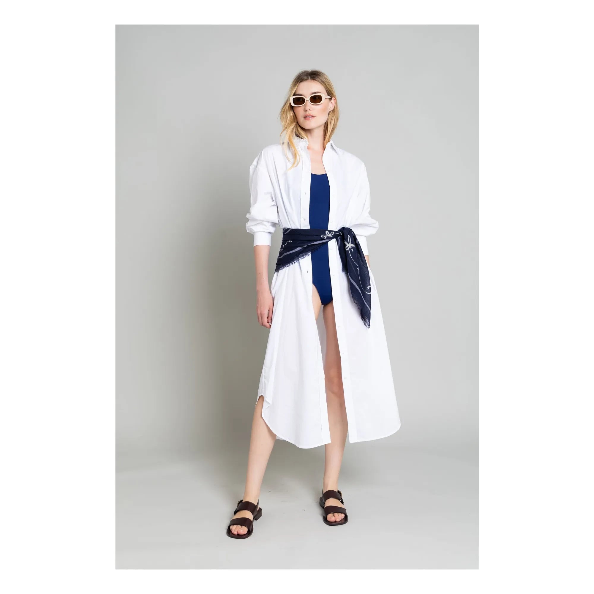 Smallable Mujer - Vestido camisa Melissa | Blanco