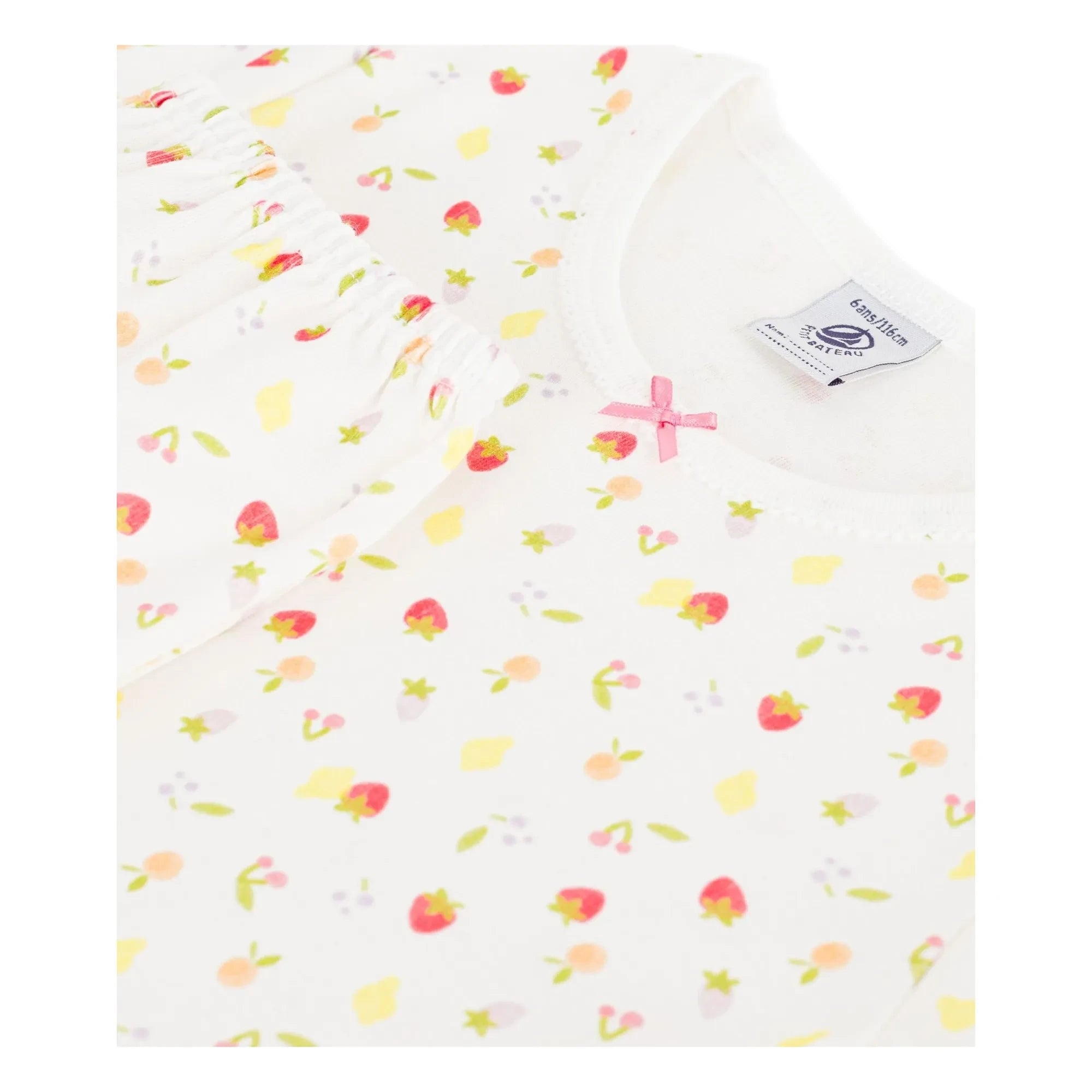 Petit Bateau - Pijama Capri Frutas | Crudo
