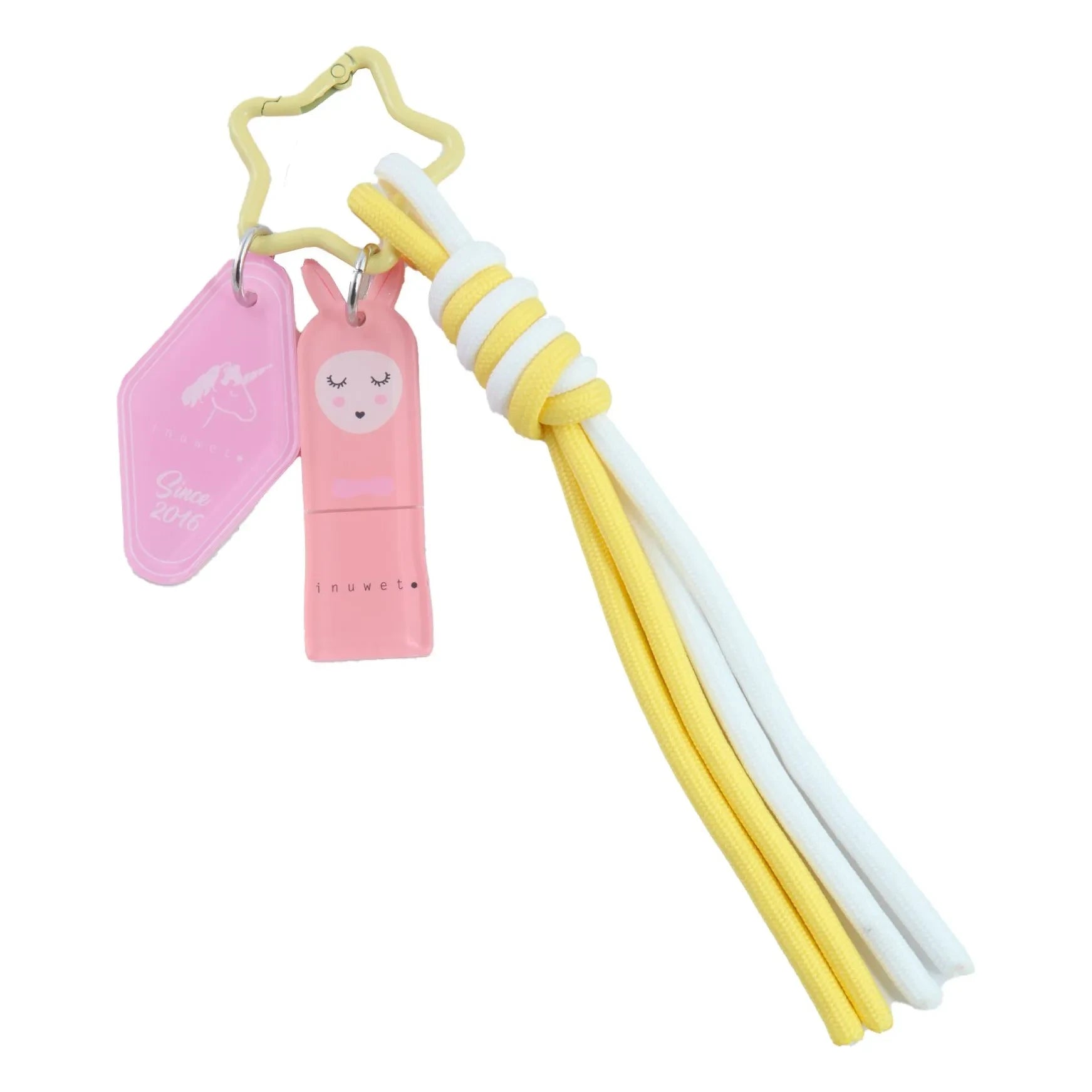 Inuwet - Llavero gloss Lady Bunny | Rosa