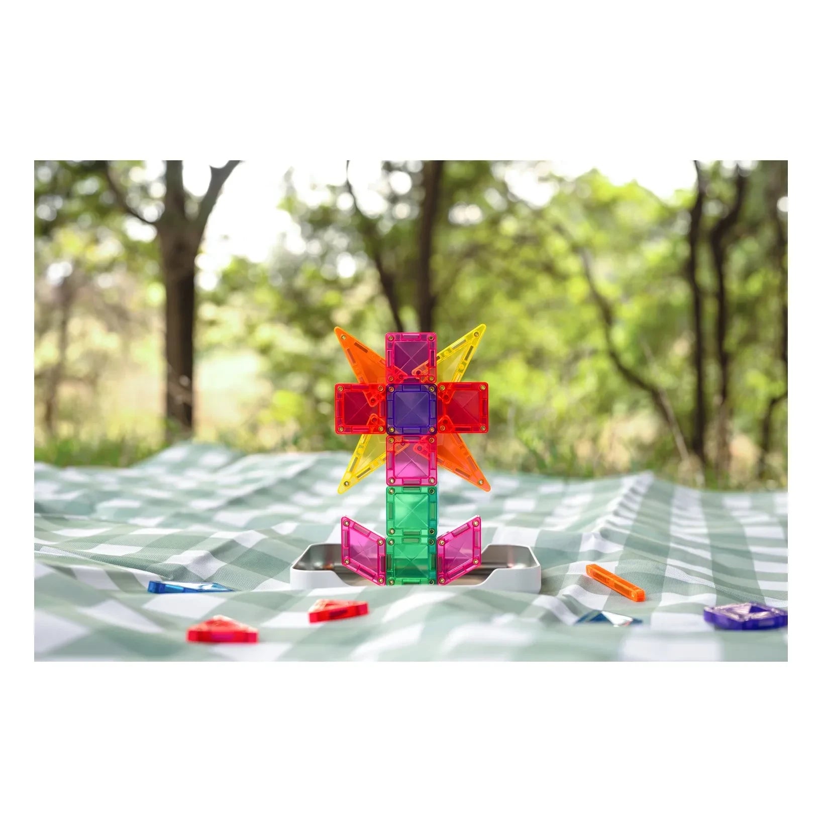 Connetix - Travel Mini Pack - 32 Parça | Rainbow