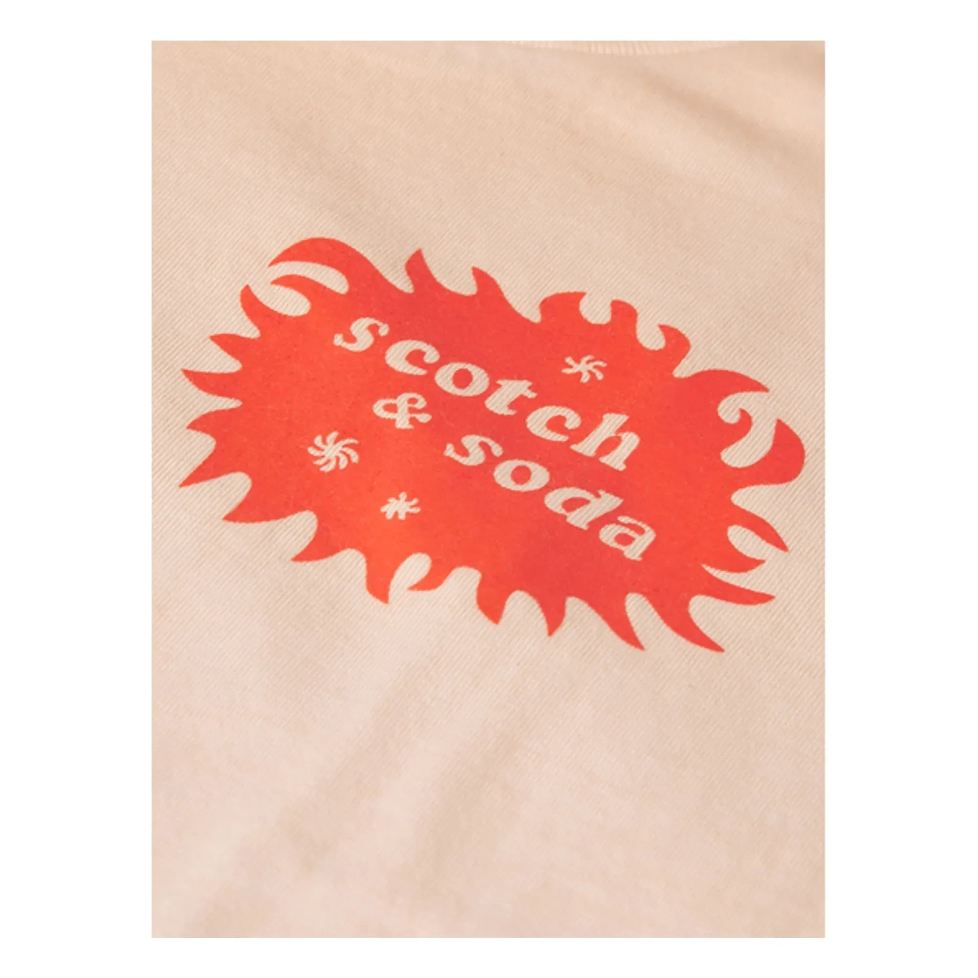 Scotch & Soda - Camiseta con logo Artworks | Coral