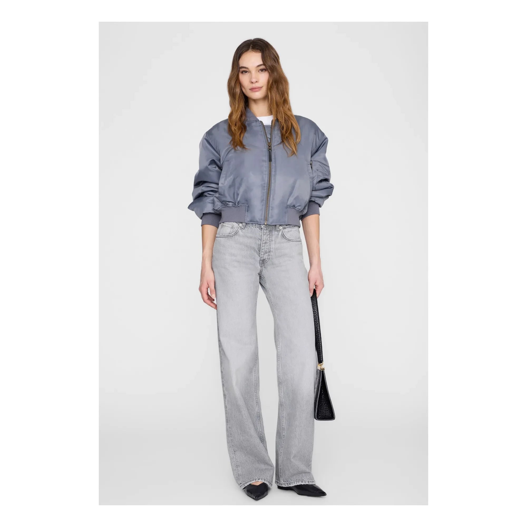 Anine Bing - Chaqueta bomber Leon | Gris