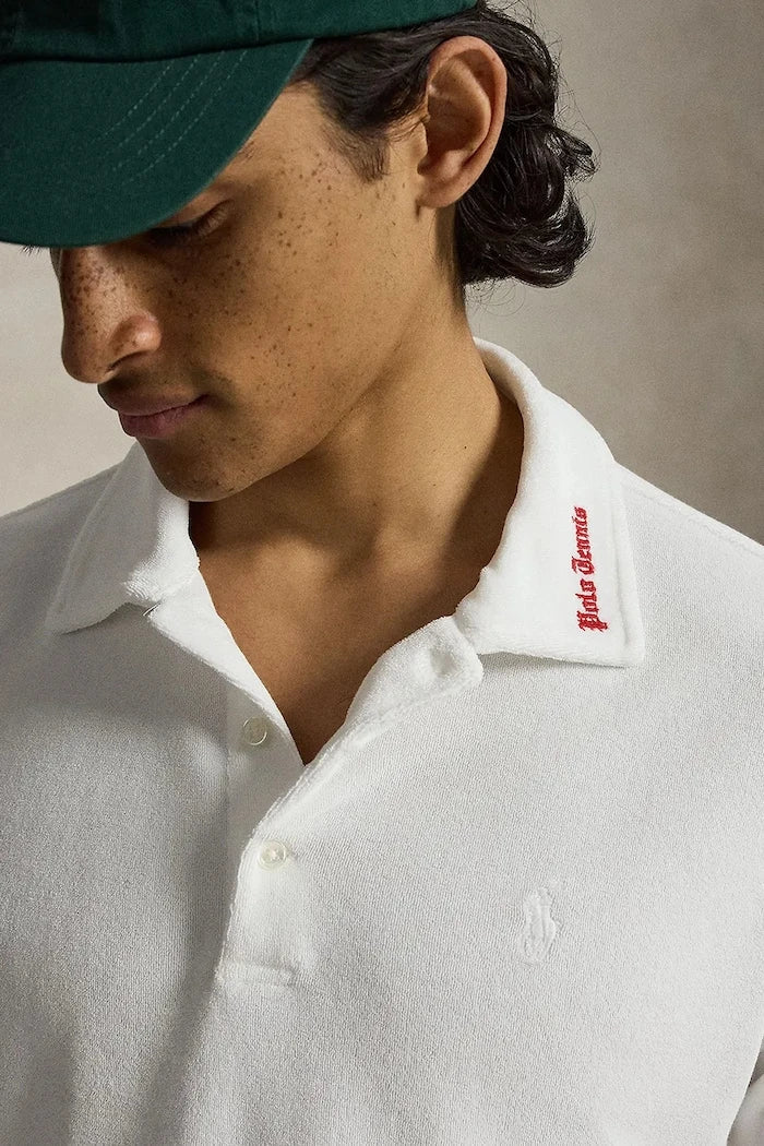Polo Ralph Lauren camiseta de cuello de algodón para hombre