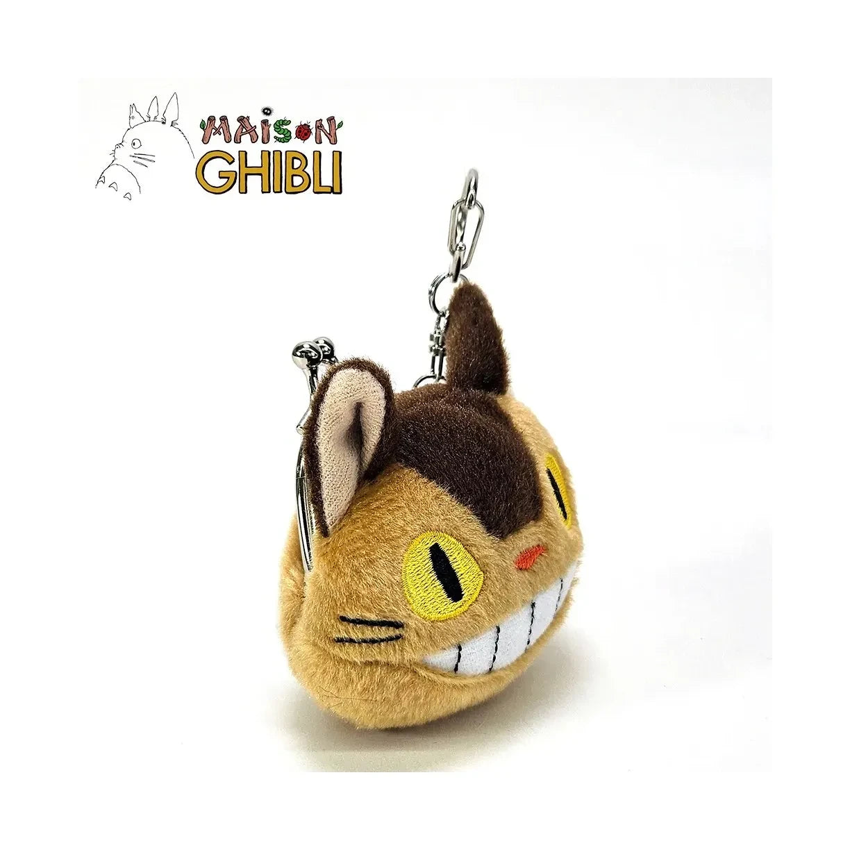 Maison Ghibli - Catbus Bozuk Para Cüzdanı Süsleri - Komşum Totoro | Turuncu