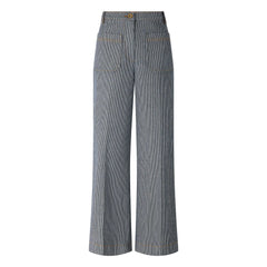 Sessùn - Pantalones de algodón Aldricks | Azul grisáceo