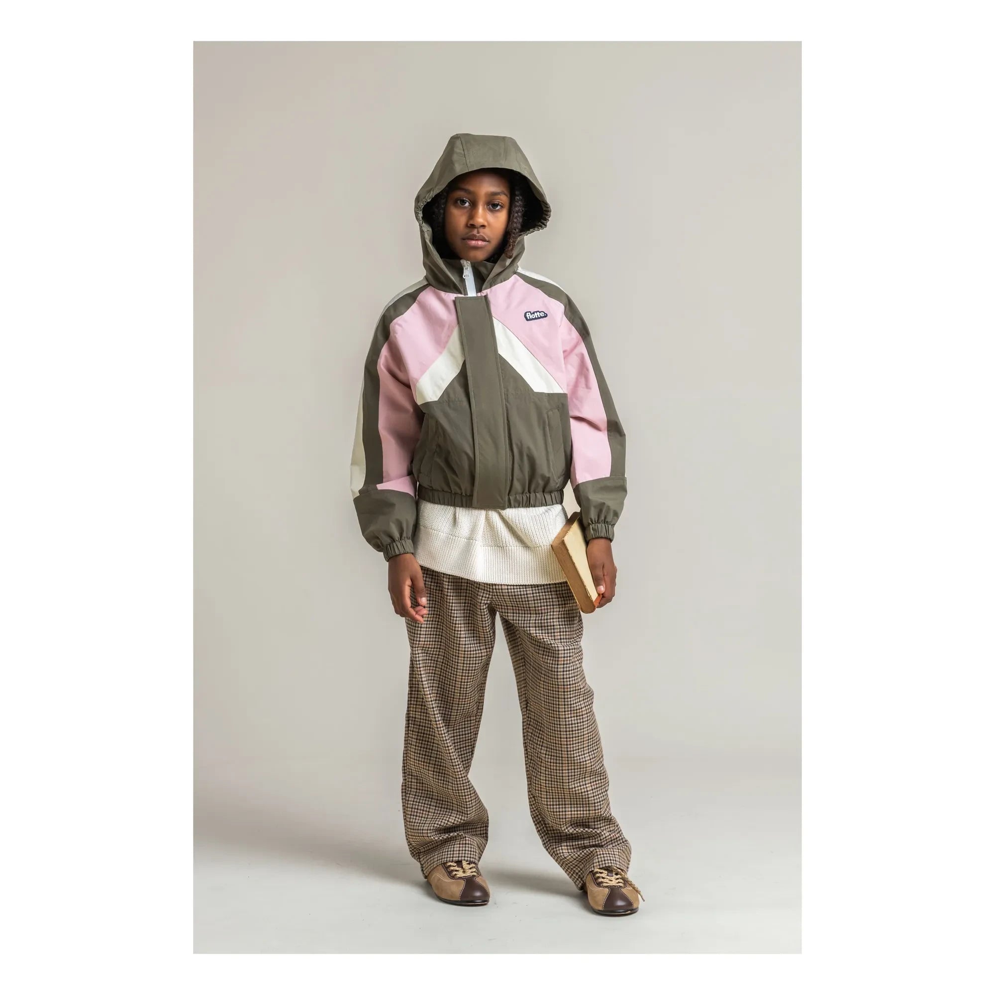 Flotte - Chaqueta impermeable Abbessito Fibras recicladas | Caqui