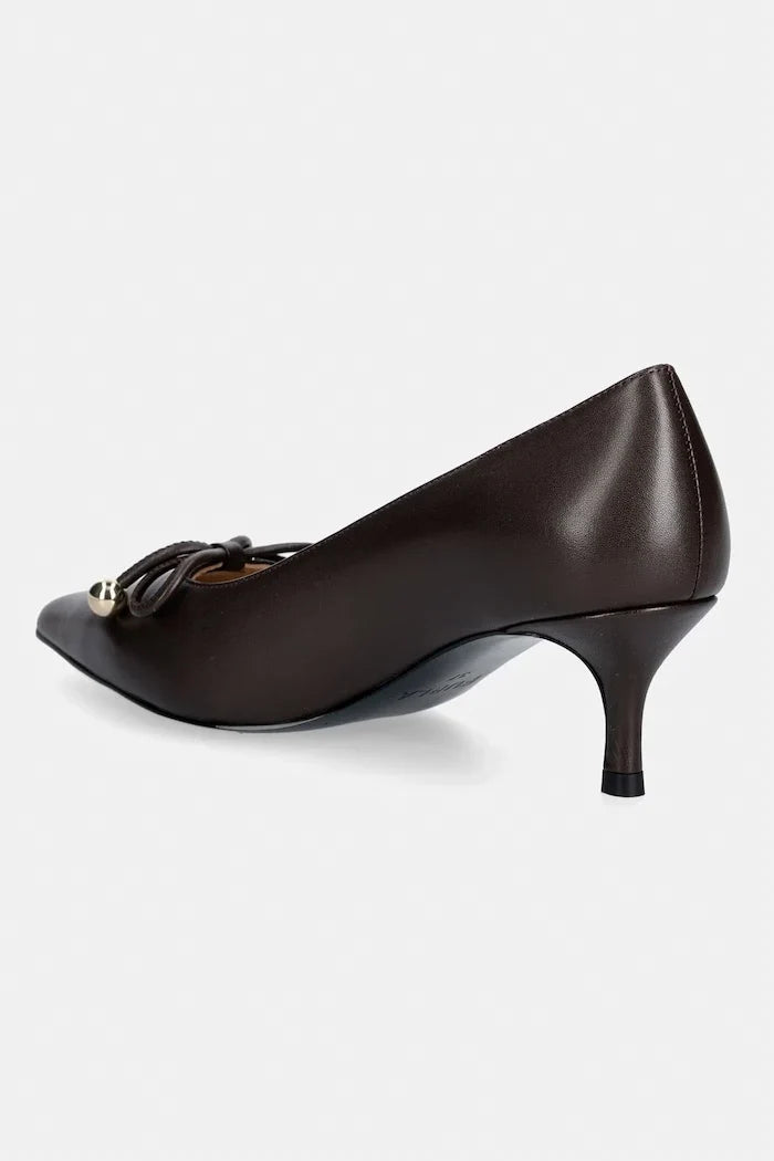 Zapatos de tacón de cuero Furla Poppy
