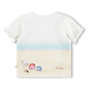 Molo - Camiseta de Algodón Orgánico Eline Dog | Blanco