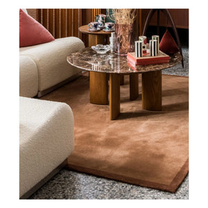 The Socialite Family - Alfombra de lana Luna | Chocolate