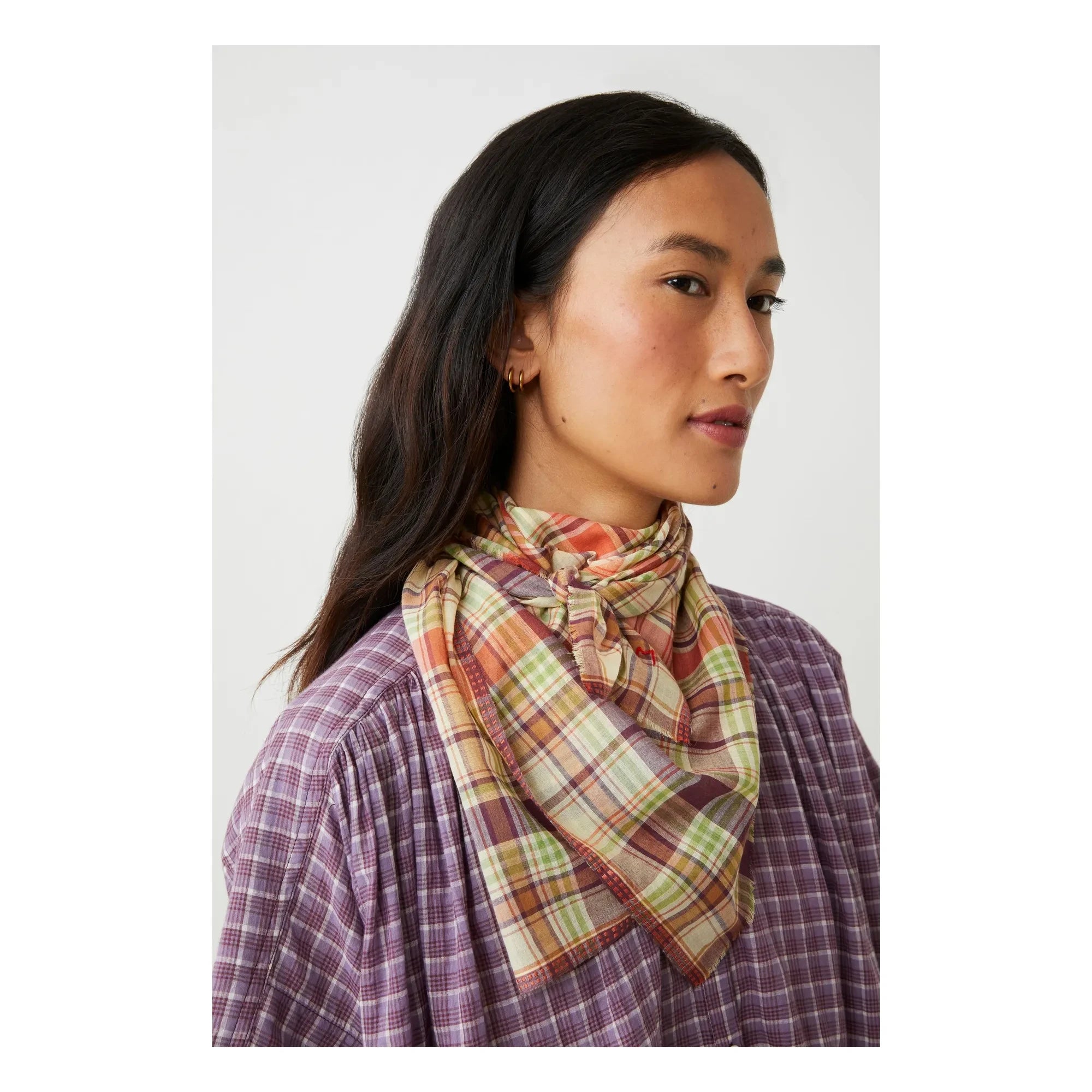 Moismont - Foulard Secreto N°817 Algodón | Morado