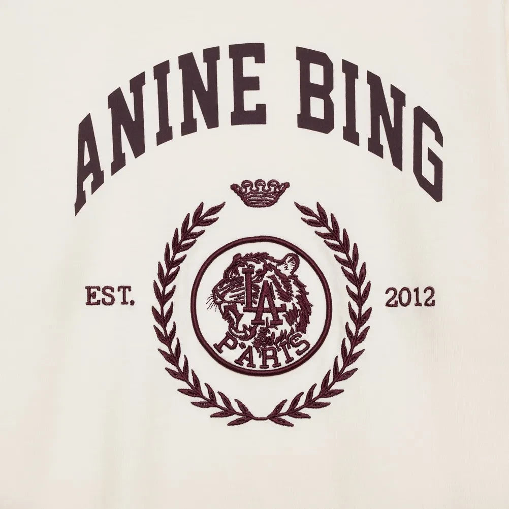 Anine Bing - Jaylin Tişört | Ekru