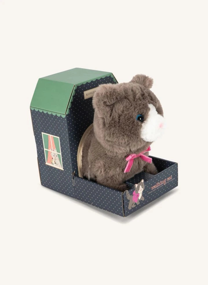 Konges Sløjd - Yürüyen Kedi Peluş Oyuncak