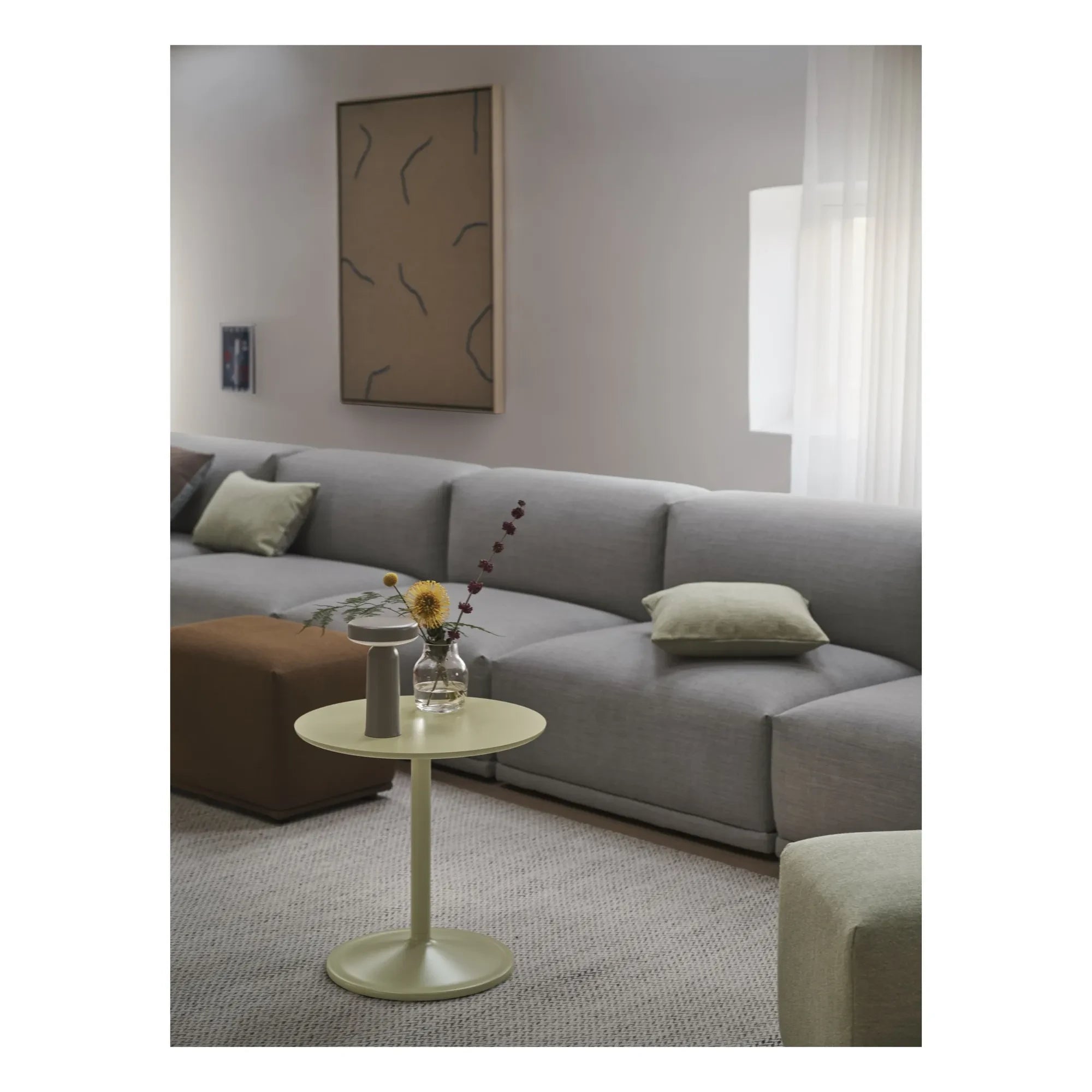 Muuto - Ease masa lambası, Johan Van Hengel | Gri