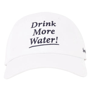 Sporty & Rich - Drink More Water Şapka | Beyaz