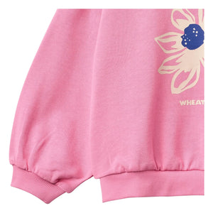 Trigo - Sweat Eliza Flowers Algodón Orgánico | Rosa