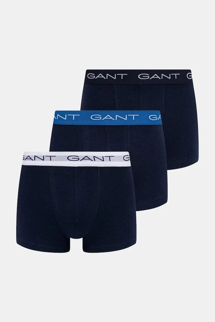 Gant bóxer de hombre de algodón y elastano, ajuste ceñido, paquete de 3