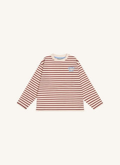 Tumble N'Dry - Celine Camiseta de Manga Larga de Algodón Orgánico | Burdeos
