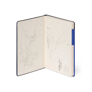 Legami - Lined Defter ile Monochrome Yumuşak Kılıf - Eclectic Blue - My Defter