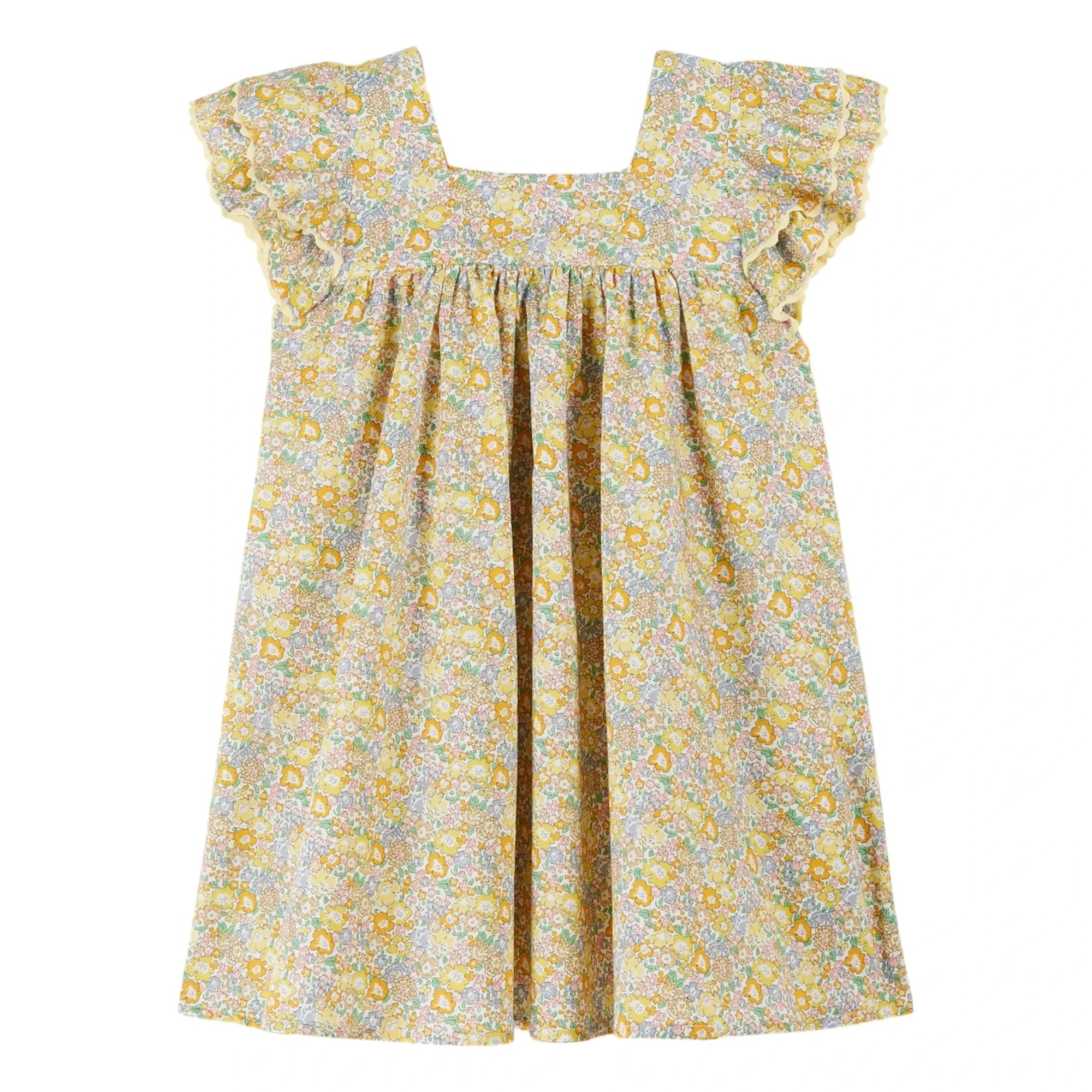 Emile et Ida - Vestido Liberty | Amarillo