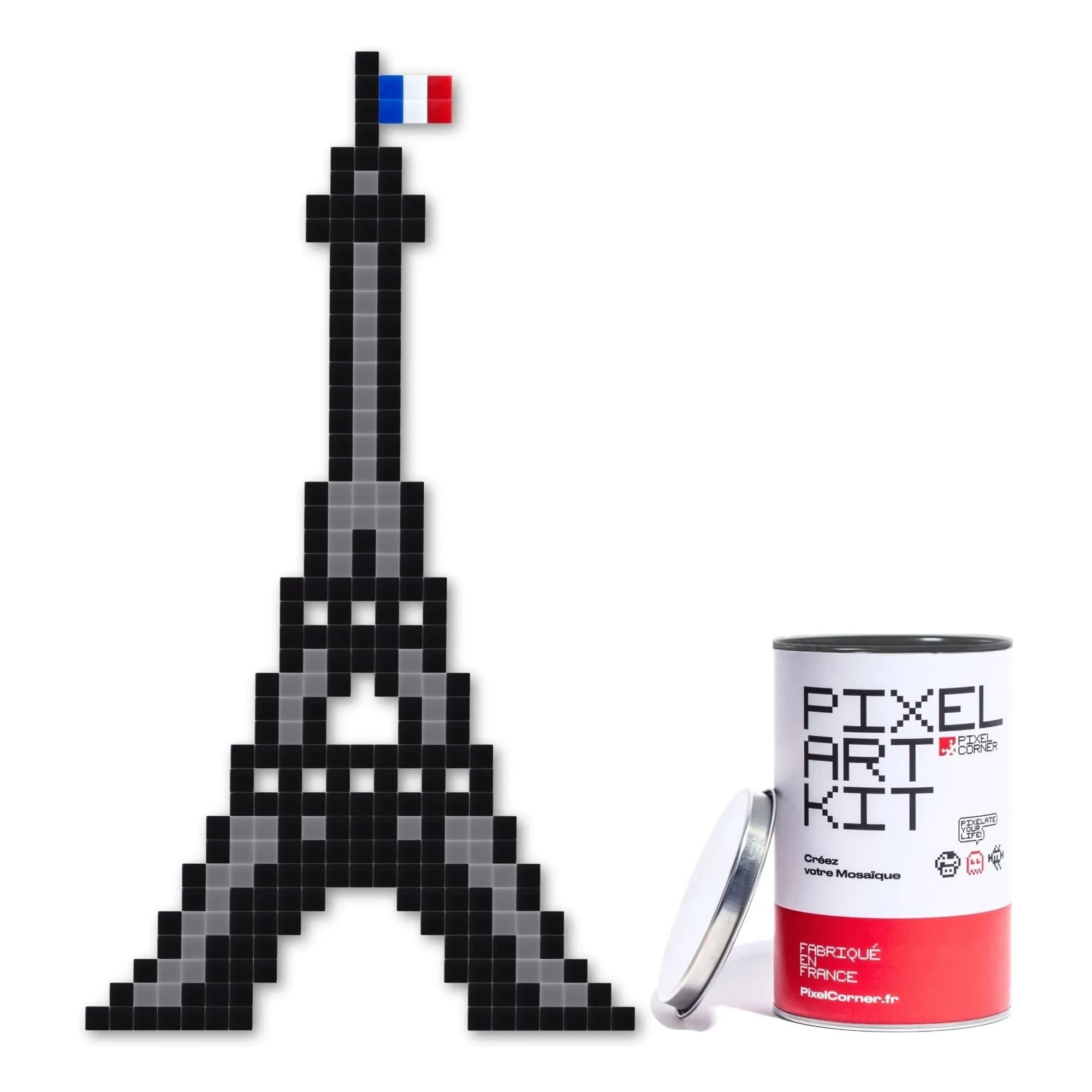 Pixel Corner - Pixel Art Kit - Demir Leydi | Gri