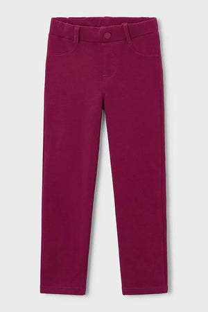 Mayoral Leggings de algodón y elastano para niña