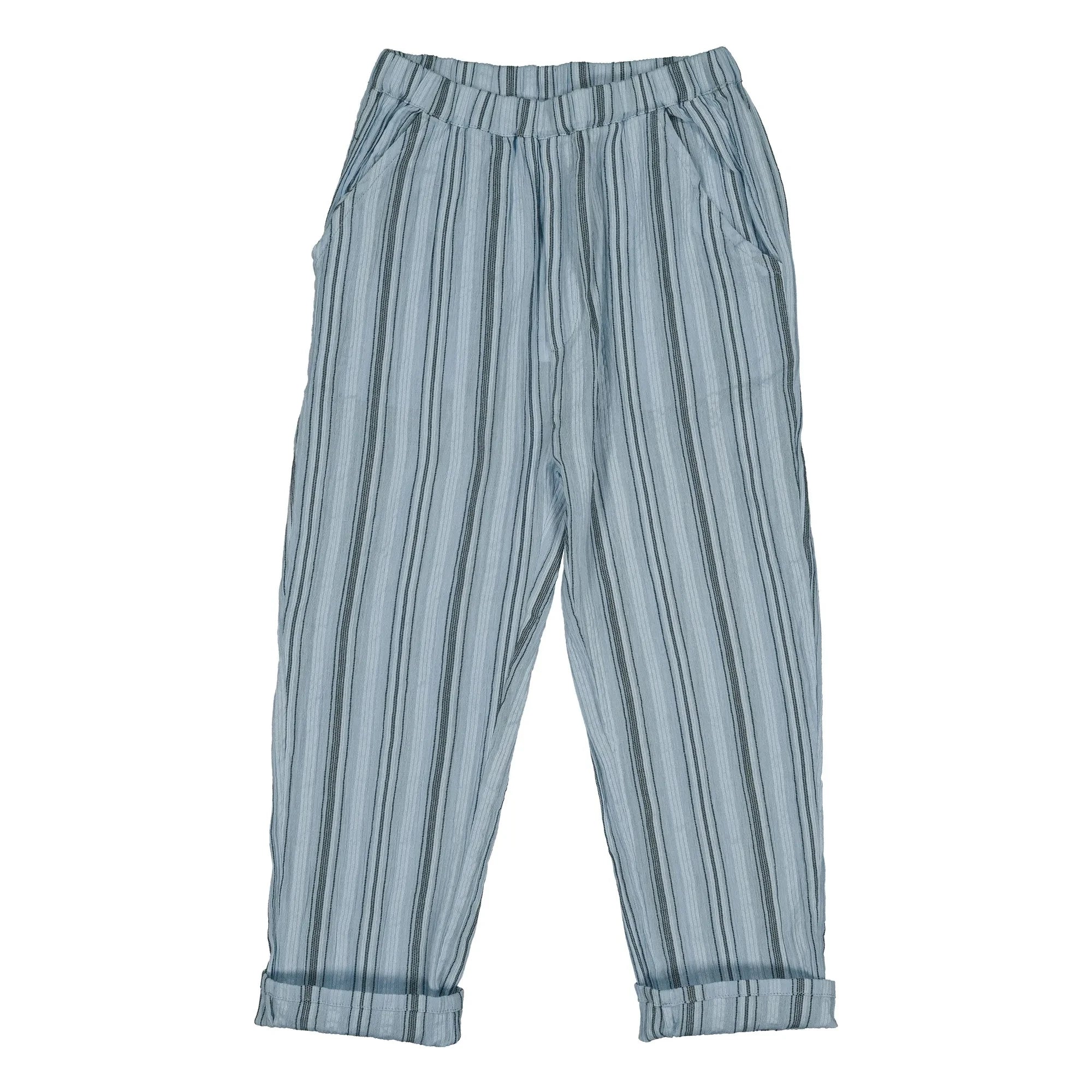 Louis Louise - Pantalones Gazelle a rayas | Azul claro