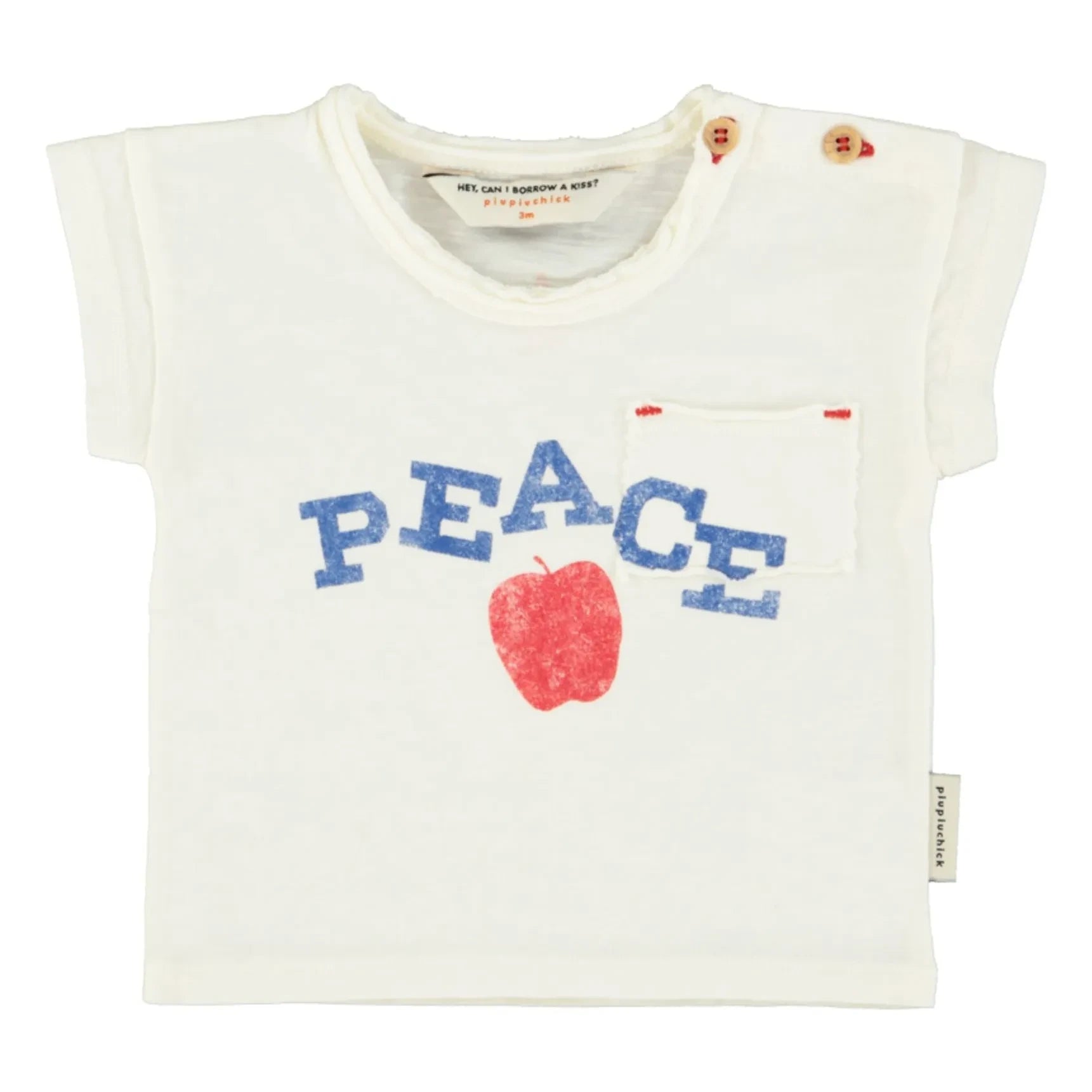 Piupiuchick - Camiseta Peace | Crudo