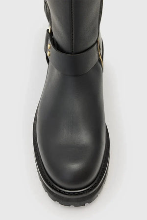 Botas de cuero altas Maddie de AllSaints