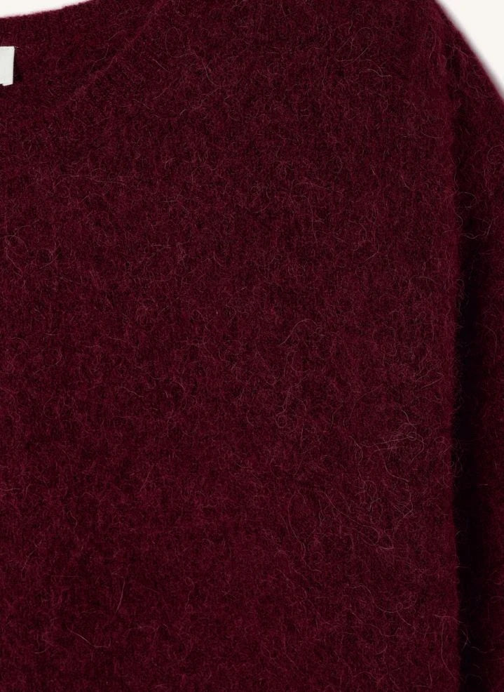 American Vintage - Vitow Alpaka Kazak | Garnet