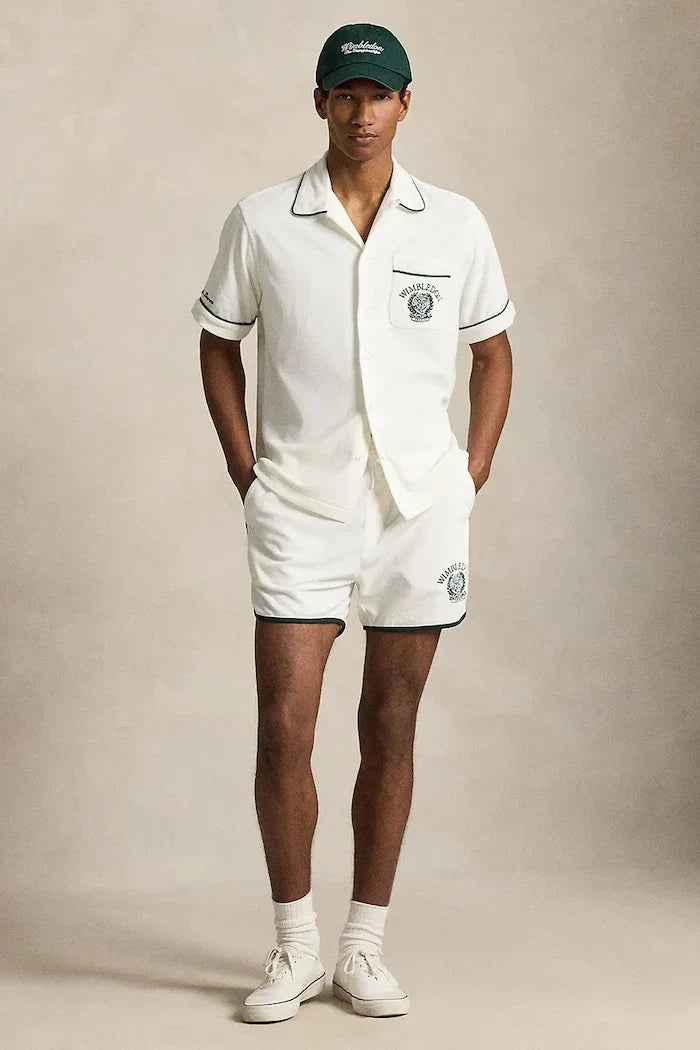 Polo Ralph Lauren pantalón corto de algodón Wimbledon para hombre