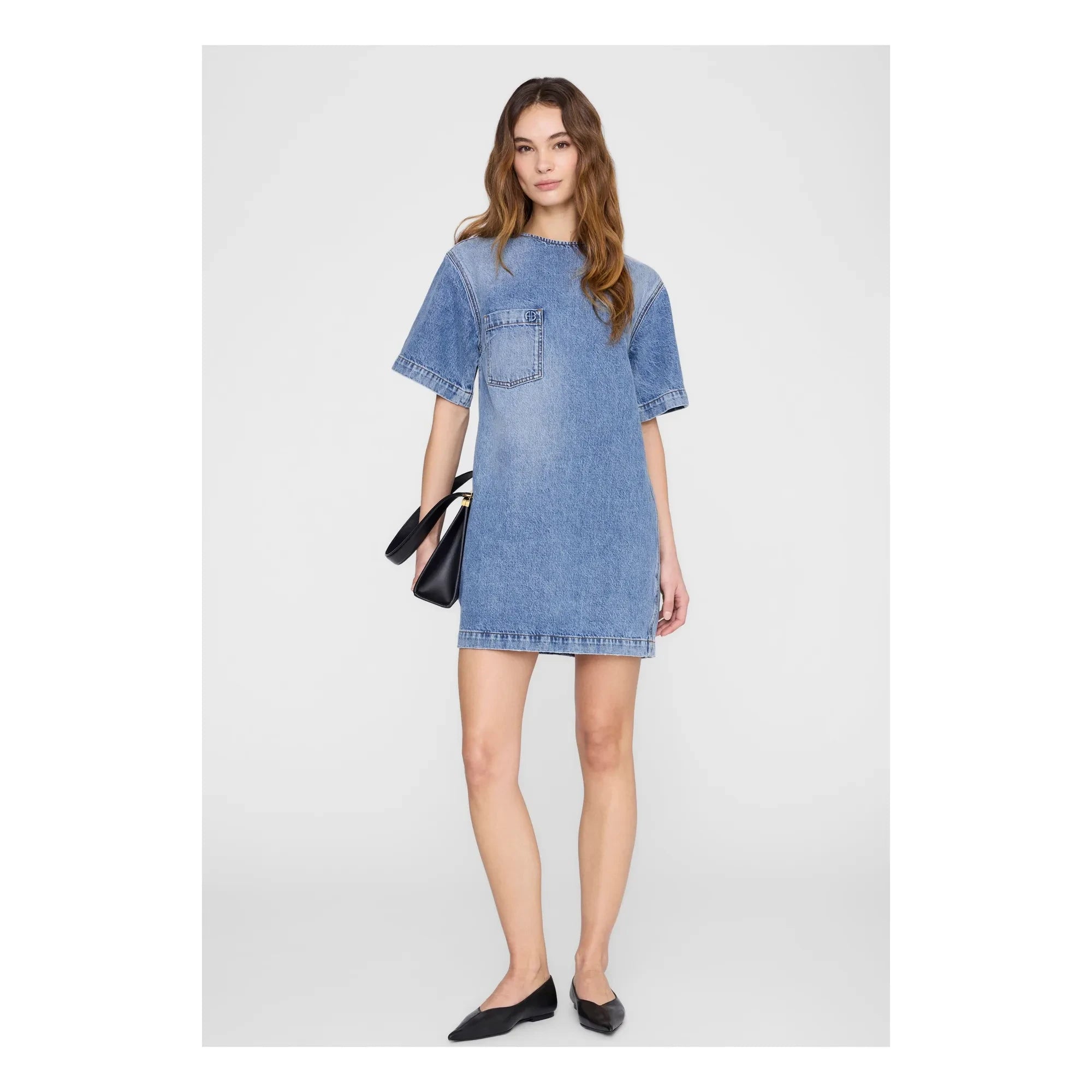 Anine Bing - Vestido Tulah | Azul lavado