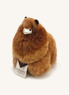 Inkari - Alpaca de peluche | Caramelo
