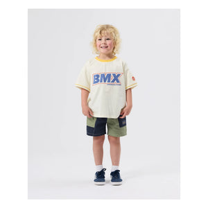 Goldie + Ace - Camiseta oversize BMX | Crema