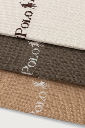 Pack de 3 calcetines Polo Ralph Lauren