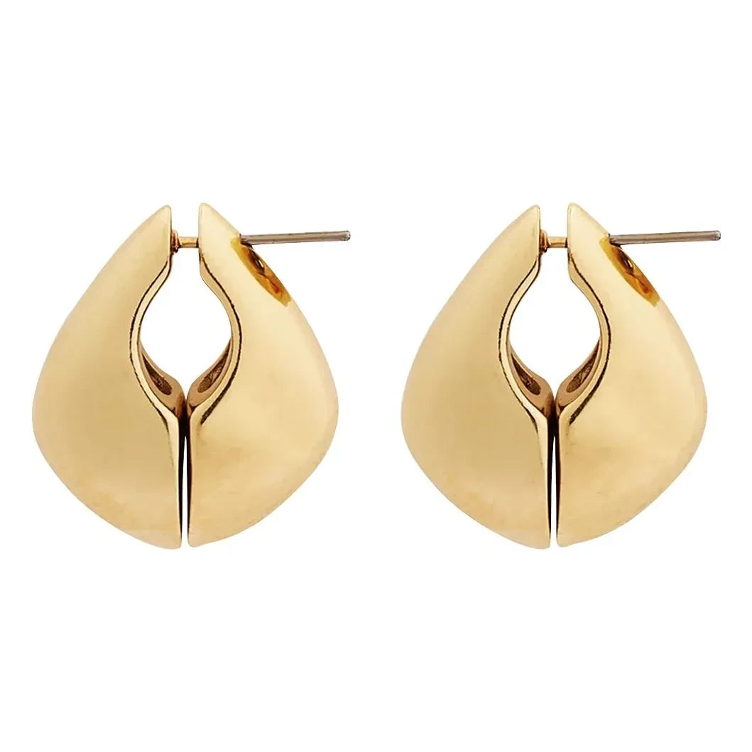 Soeur - Pendientes Pequeños de Media Luna | Oro